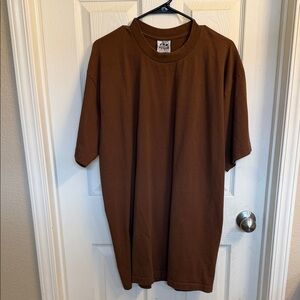 Comfortable Brown Short Sleeve Tee